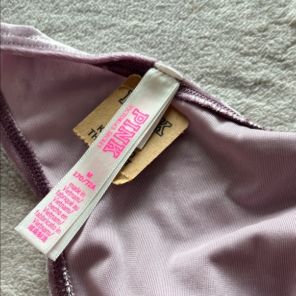 Victoria's Secret Plum Velvet Thong - Picture 3 of 3